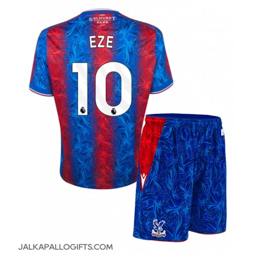 Crystal Palace Eberechi Eze #10 Koti Peliasu Lasten 2024-25 Lyhythihainen (+ Lyhyet housut)